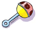 babby rattle clip art link thumbnail