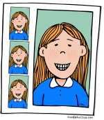 school Picture Girl Clip Art