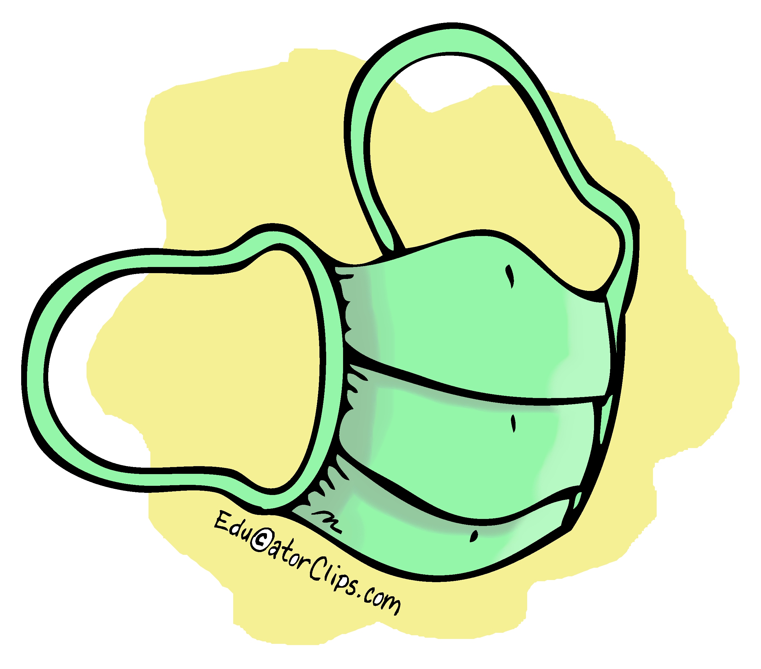 Antivirus Mask, Anti-virus Mask, Surgical Mask Clip Art