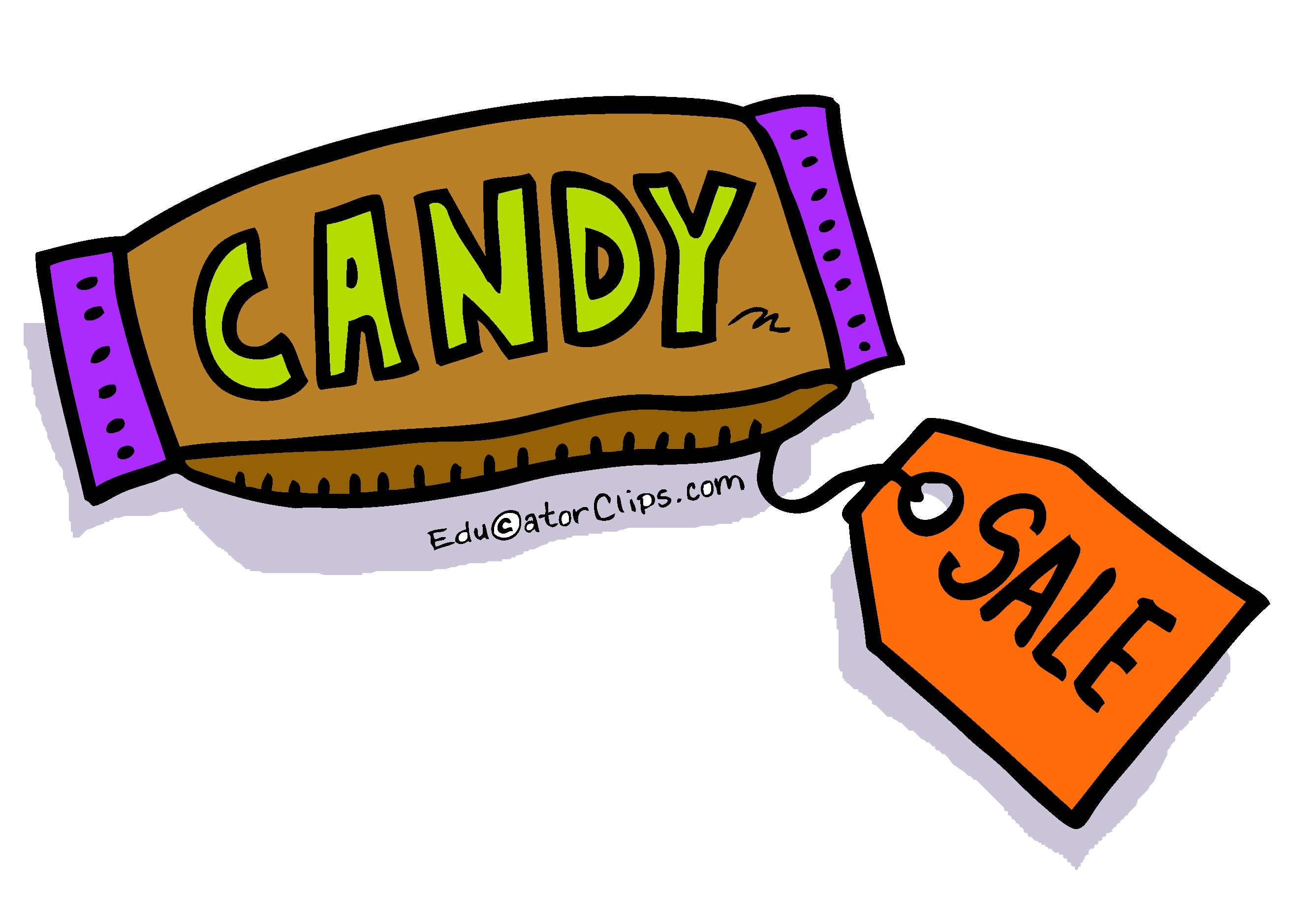 Candy Sale Clip Art