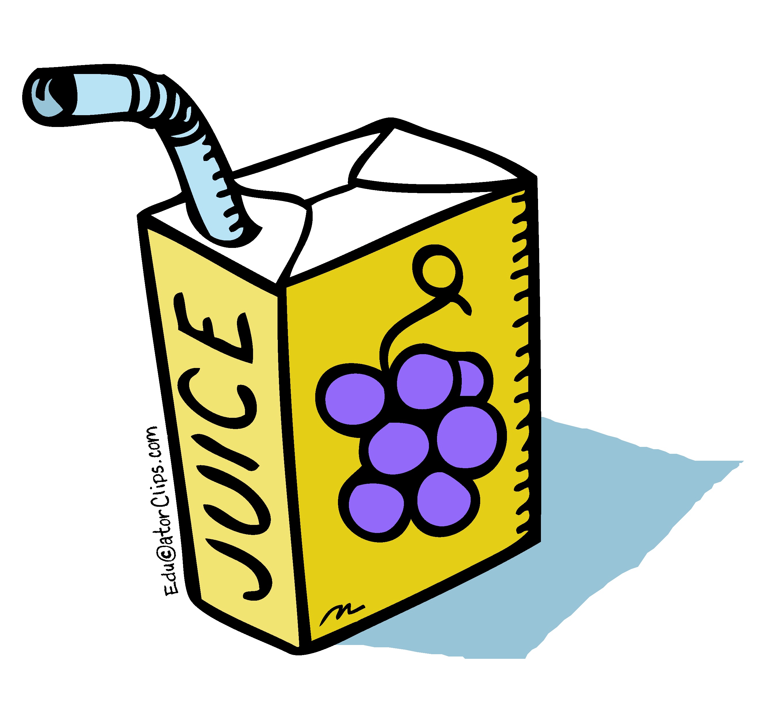 Juice Box Clip Art