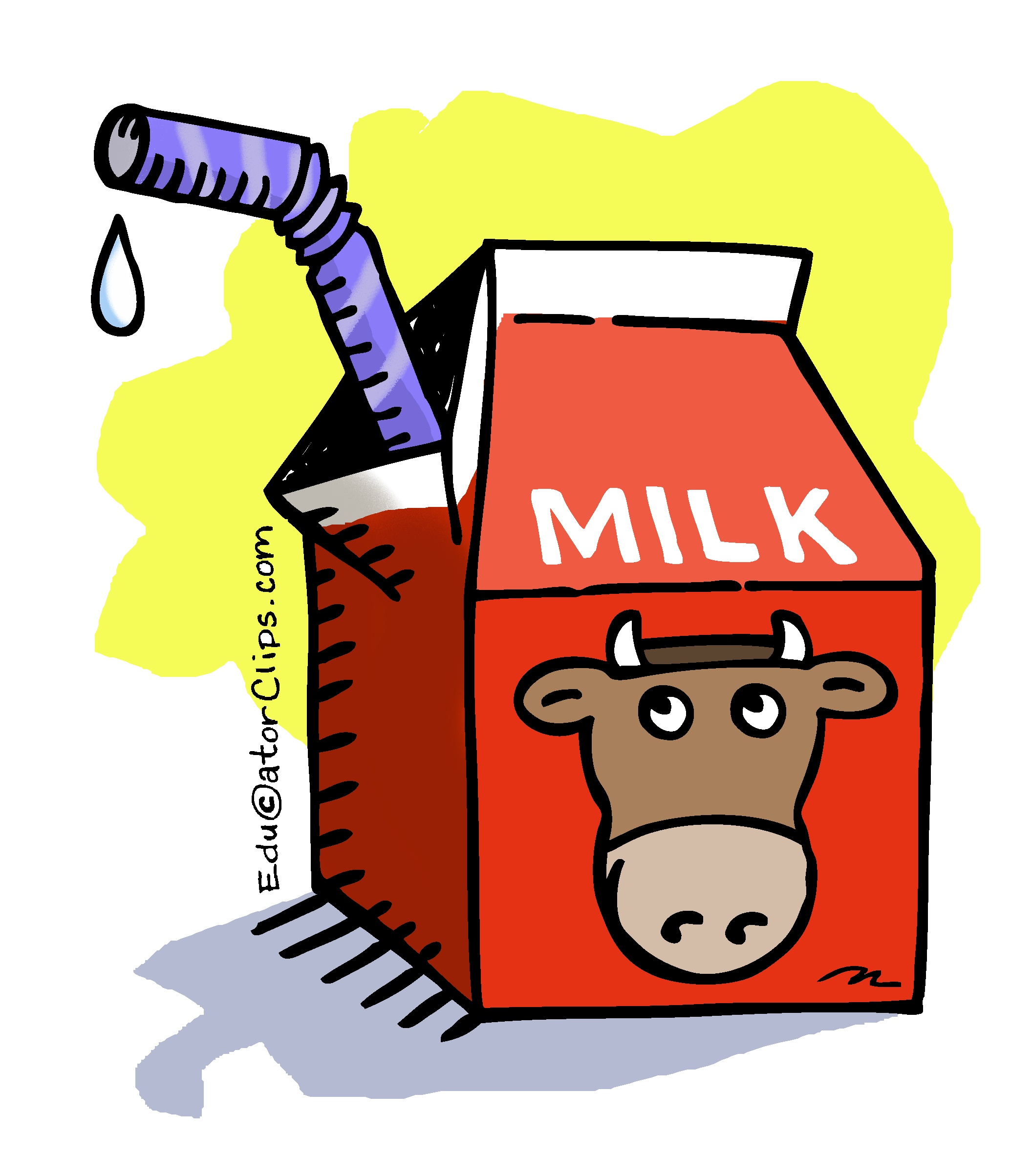 Milk Carton Clip Art