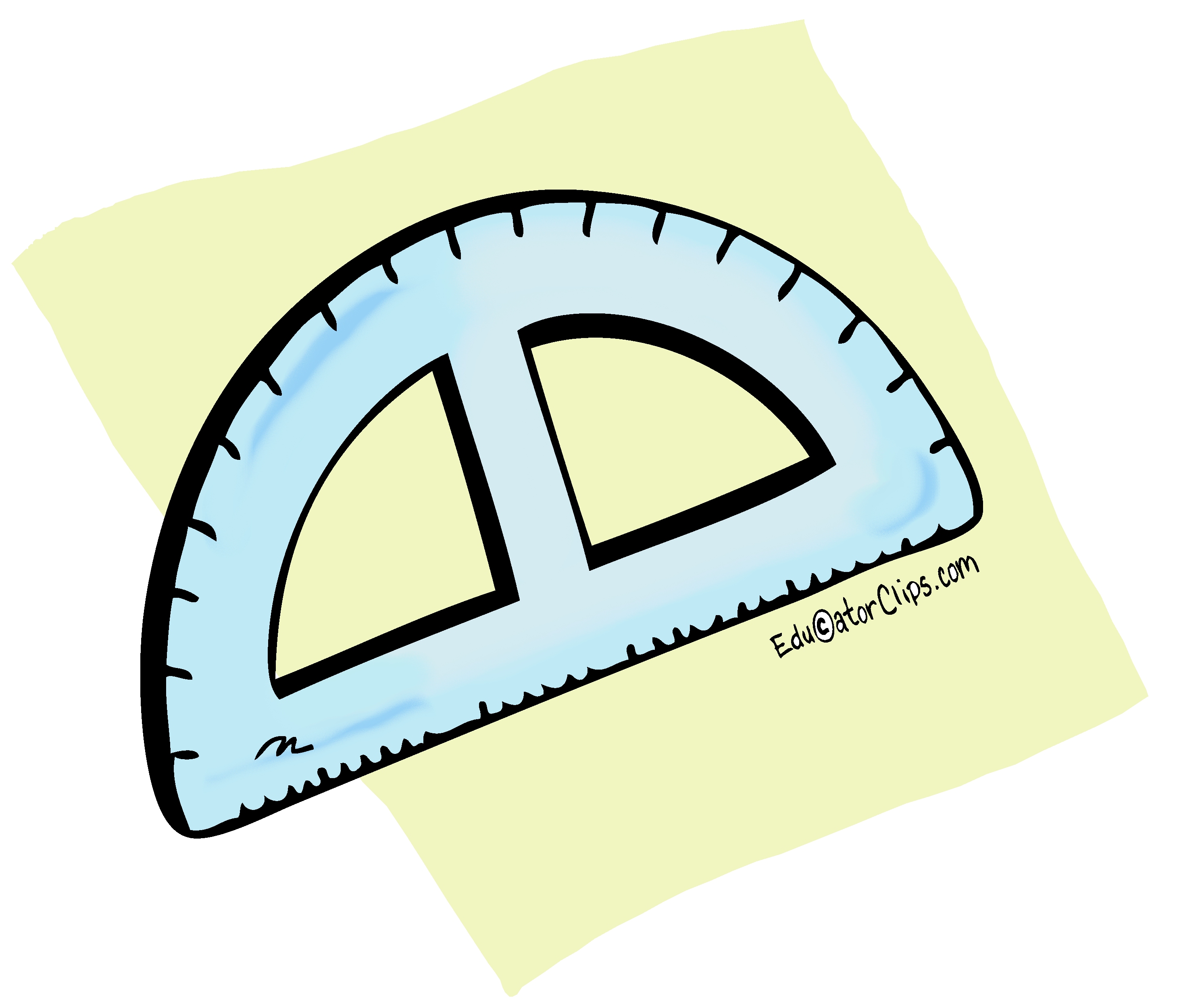 Protractor Clip Art